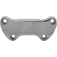 H-BAR CLAMP SMOOTH W/ SKIRT CHROME