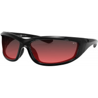 CHARGER SUNGLASSES BLACK W/ROSE LENS