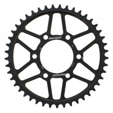 REAR SPROCKET STEEL 45T-530 BLK SUZ