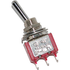MINI HIGH/LOW BEAM TOGGLE SWITCH 5-AMP 1/4