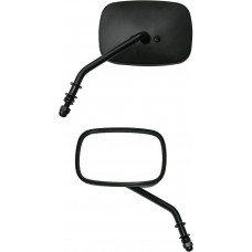 MIRROR OEM STYLE SHORT STEM MATTE BLACK LEFT