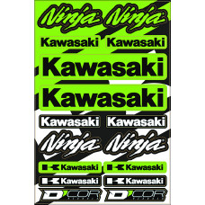 KAWASAKI STREET DECAL SHEET