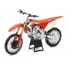 REPLICA 1:6 RACE BIKE 17 HONDA CRF450R RED
