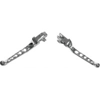5-HOLE LEVER SET CHROME BIG TWIN 96-06  XL 96-03