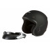 YOUTH OF-2Y OPEN-FACE HELMET MATTE BLACK YM