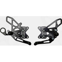REAR SET COMPLETE BLK BMW REAR SET COMPLETE BLK BMW