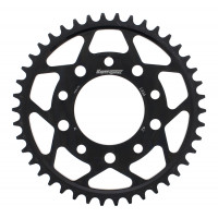 REAR SPROCKET STEEL 42T-530 BLK HON/TRI