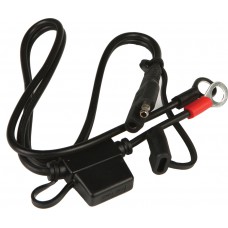 RING TERMINAL HARNESS BLACK 2'