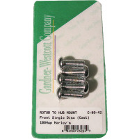 FRONT BRAKE ROTOR ALLEN BOLTS 84-13 ALL CAST WHEELS