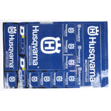 HUSQVARNA DECAL SHEET