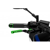 LEVER BRAKE EXTENDABLE/FOLDABLE GREEN