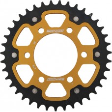 REAR STEALTH SPROCKET ALU/STL 39T-520 GLD KAW/POL
