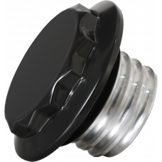 H/D BILLET 12 POINT NON-VENTED BLACK FUEL CAP H/D BILLET 12 POINT NON-VENTED BLACK FUEL CAP