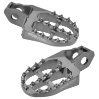 ALUMINUM FOOTPEGS GREY