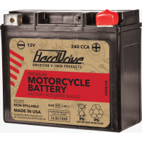 PREMIUM BATTERY GYZ16HL / YTX14L CCA 240