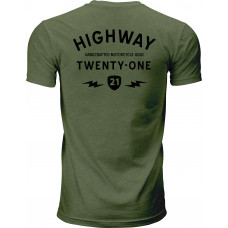 HALLIWELL TEE GREEN 2X