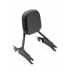 DETACH BACKREST-SHORT-MED PAD BLACK CHIEFTAIN 14-25