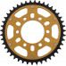 REAR STEALTH SPROCKET ALU/STL 43T-530 GLD KAW