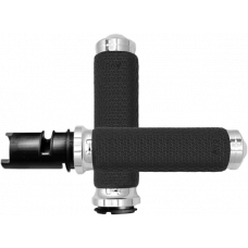 MEMORY FOAM SMALL CHROME TWIST GRIP