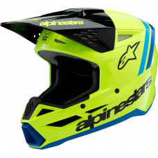 SM3 YOUTH RADIUM HELMET YLW FLUO/BLK/BLUE YL