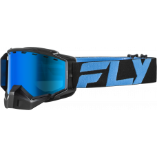 ZONE SNOW GOGGLE BLK/BLU W/SKY BLUE MIR/BLUE LENS