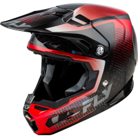 FORMULA S CARBON PROTOCOL HELMET BLACK CARBON/RED 2X
