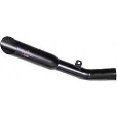 SLIP-ON SUZ BLACK SINGLE GSX-R600/750 CAT DELETE