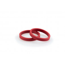FRAME SLIDER RINGS VINTAGE RED