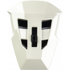 MD-74 MOUTH VENT W/SCREWS WHITE/RED