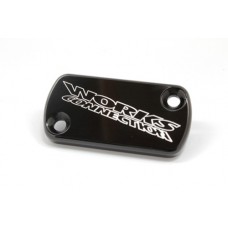 BILLET FRONT BRAKE COVER BLK HON