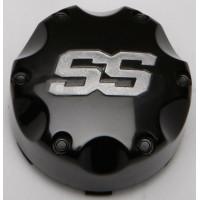 SS112 ALLOY CENTER CAP BLACK 10