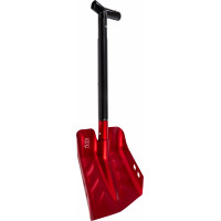 ALUMINUM SHOVEL W/SAW RED
