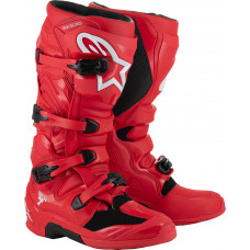 TECH 7 BOOTS BRIGHT RED 10