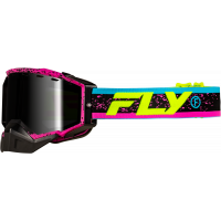 ZONE SNOW GOGGLE PINK/BLK W/PINK MIRROR/ROSE LENS