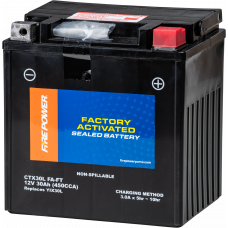 BATTERY CTX30L (FA) FT SEALED FACTORY ACTIVATED