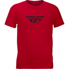 YOUTH FLY F-WING TEE RED YL