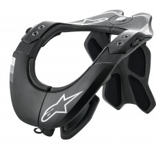 BNS TECH-2 NECK SUPPORT BLACK/COOL GREY LG-XL