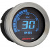 HD-02 SERIES GAUGE KIT SILVER BEZEL OIL TEMP