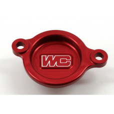 OIL FILTER COVER RED HON