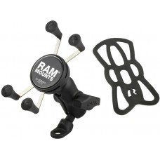 X-GRIP PHONE MOUNT W/9MM ANGLED BOLT HEAD ADAPTER