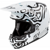 FORMULA S CARBON ABYSS HELMET WHITE/BLACK SM