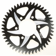 REAR CAT5 SPROCKET ALUMINUM 47T-520 BLK KAW