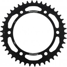 REAR SPROCKET STEEL 42T-520 BLK HON