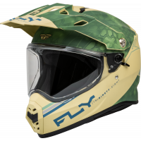 TREKKER KRYPTEK CONCEAL HELMET MATTE TAN/SAGE/BLACK 2X