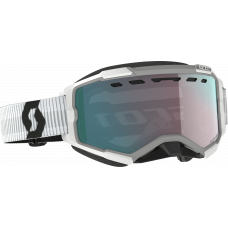 FURY GOGGLE SNOW CROSS WHITE W/ENH AQUA CHROME FURY GOGGLE SNOW CROSS WHITE W/ENH AQUA CHROME
