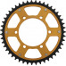 REAR STEALTH SPROCKET ALU/STL 47T-525 GLD TRI