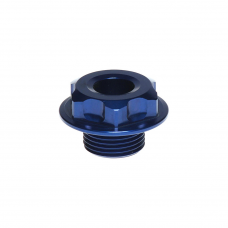 STEERING STEM NUT BLUE KTM/HUSQ/GAS/BETA
