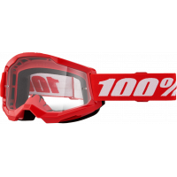 STRATA 2 GOGGLE RED CLEAR LENS