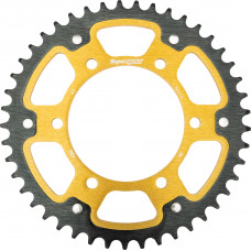 REAR STEALTH SPROCKET ALU/STL 45T-520 GLD KAW