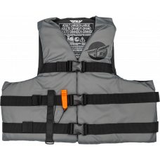 NYLON FLOTATION VEST GREY/BLACK 2X